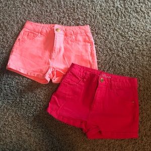 Bundle of Neon Refuge Shorts